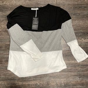 NWT Color Block Tunic